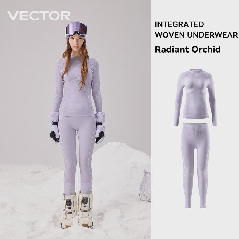 VECTOR Thermisch Ondergoed Set Dames Heren - Sneldrogend & Warm