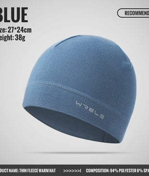 WRELS Winter Hardloopmuts voor Heren - Winddicht & Warm Fleece