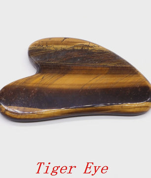 Gua Sha Schraper Gezichtsmassage Tool van Natuursteen voor Huidverzorging