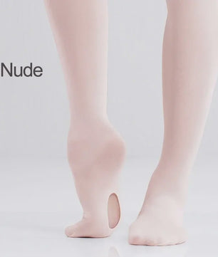 Professionele Ballet Tights voor Dames en Meisjes - 60D Microfiber, Convertible & Naadloos
