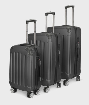 3-delige Hardcase Koffer Set: Lichtgewicht ABS Trolley met TSA Slot en Spinner Wielen