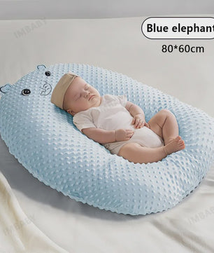 Ergonomisch Baby Voedingskussen - Ultra Zacht, Wasbaar & Rugondersteuning voor Comfortabel Voeden & Minder Spugen