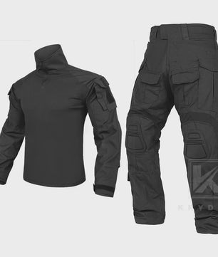 Tactisch Uniform Set: G3 Combat Shirt & Cargo Broek met Kniebeschermers - Heren
