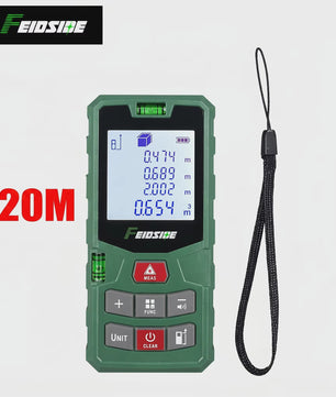 HAUPTSON Laser Afstandsmeter 70/100M - Precisie Meetinstrument voor Afstand, Oppervlakte & Volume