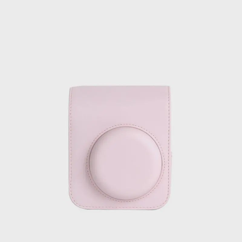PU Lederen Beschermhoes met Schouderband voor Fujifilm Instax Mini 12 Camera