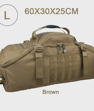 Multifunctionele Duffle Bag Rugzak 25L/45L/80L - Waterdicht, Tactisch & Outdoor