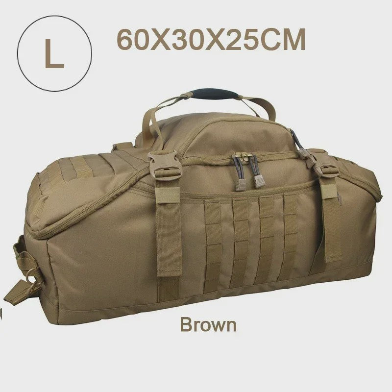 Multifunctionele Duffle Bag Rugzak 25L/45L/80L - Waterdicht, Tactisch & Outdoor
