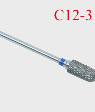 Professionele Wolframcarbide Nagelboor Bit Set - Voor Manicure & Tandheelkunde