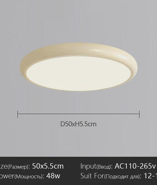 Moderne Scandinavische LED Plafondlamp - Stijlvol en Veelzijdig