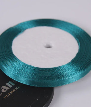 22 Meters/Roll 6mm Silk Satin Ribbons Christmas Halloween Birthday Party Gift Wrapping Ribbons DIY Handmade Crafts Material