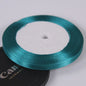 22 Meters/Roll 6mm Silk Satin Ribbons Christmas Halloween Birthday Party Gift Wrapping Ribbons DIY Handmade Crafts Material