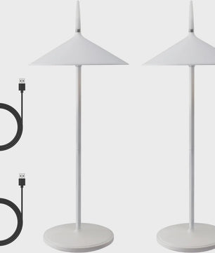 Draadloze LED Tafellamp Oplaadbaar met USB-C, Dimbaar & Waterdicht (IP44)