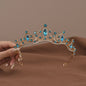 Vintage Barok Kristallen Tiara Kroon met Strass - Bruids & Feest Haaraccessoire