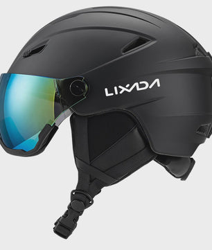 LIXADA Skihelm en Snowboardhelm met Geïntegreerd Vizier voor Dames en Heren