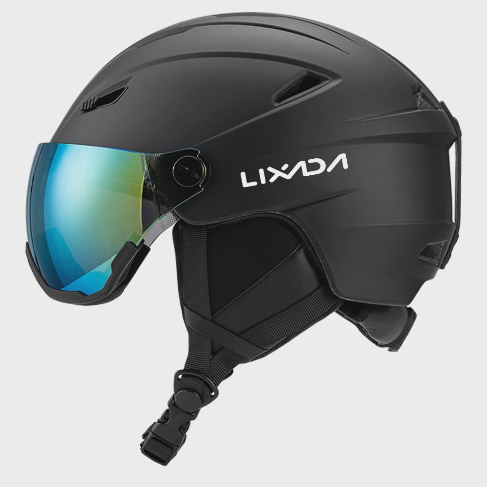 LIXADA Skihelm en Snowboardhelm met Geïntegreerd Vizier voor Dames en Heren