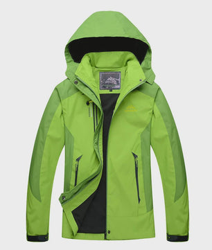 Dames Waterdichte Outdoor Jas - Winddicht & Ademend voor Wandelen, Kamperen & Reizen