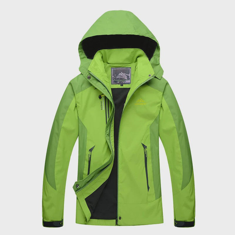 Dames Waterdichte Outdoor Jas - Winddicht & Ademend voor Wandelen, Kamperen & Reizen