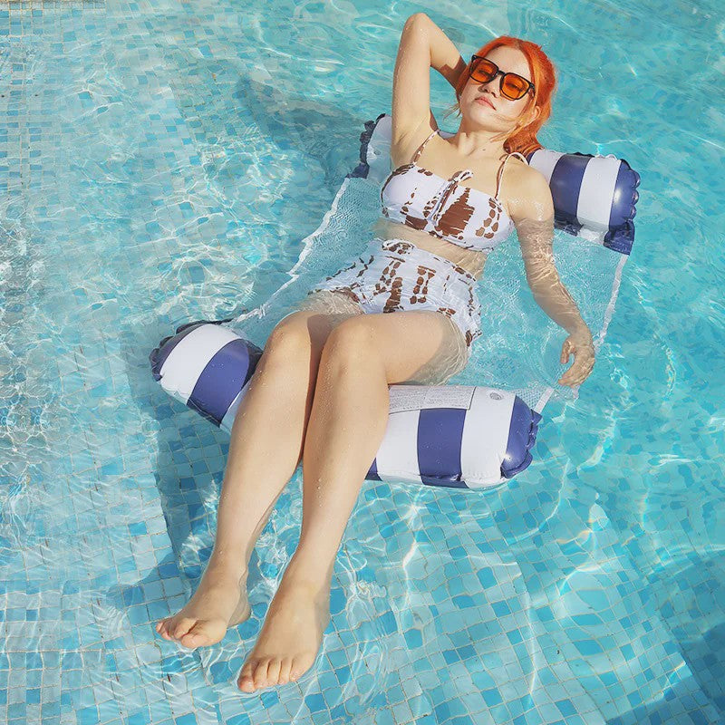 Opblaasbare Waterhangmat 4-in-1: Lounger, Zadel, Stoel & Drifter