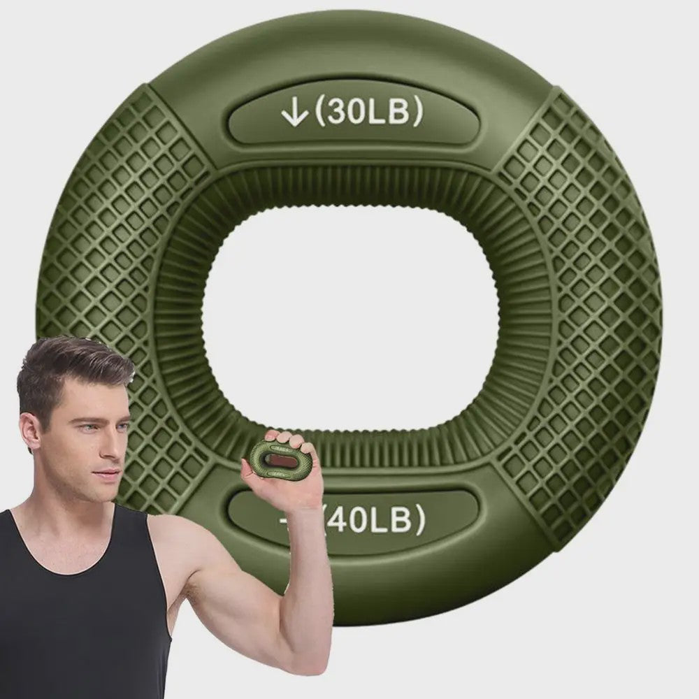 Siliconen Handtrainer Ring - Gripkracht & Vinger Sterkte Oefenapparaat