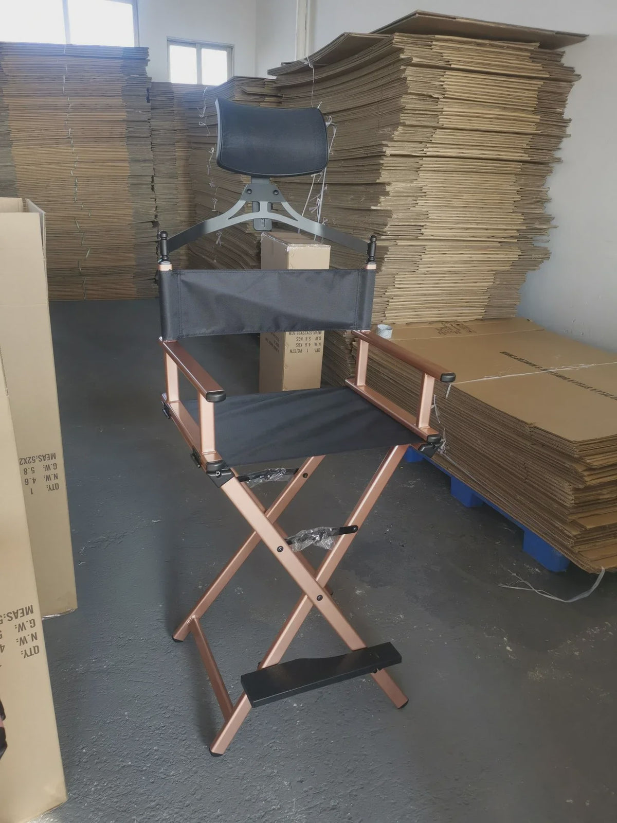 Opvouwbare Aluminium Make-up Stoel - Comfortabel & Draagbaar voor Buiten, Camping of Kantoor