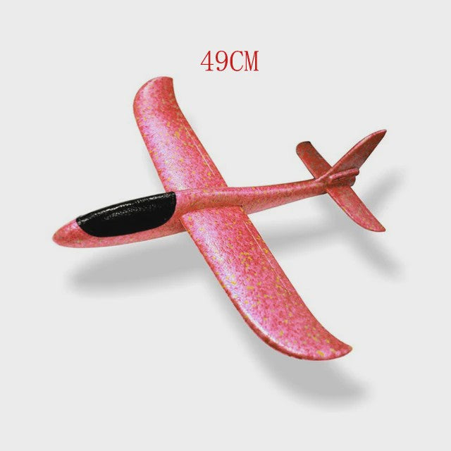 49cm Schuim Vliegtuig - Handgooi Vlieger Model voor Buitenplezier & Cadeau voor Kinderen