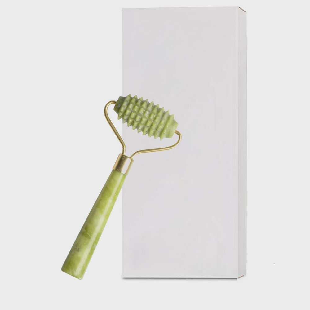 Jade Roller & Gua Sha Set: Dubbelzijdige Gezichtsroller voor Lifting en Ontzwellen