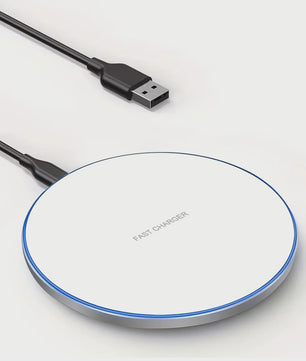 15W Desktop LED Draadloze Oplader & Telefoonhouder - Snel Laden voor iPhone & Samsung