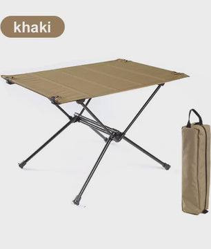 WESTTUNE Campingtafel Opvouwbaar Lichtgewicht Aluminium & 1680D Oxford Doek - Draagbaar voor Outdoor Picknick