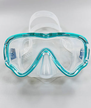 Kinder Snorkelmasker Duikmasker Anti-Condens Zwembril met Neusbedekking voor Snorkelen en Zwemtraining