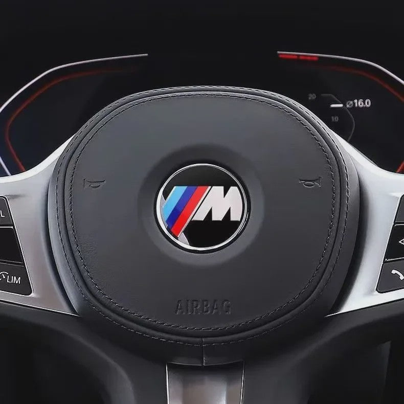 45mm BMW Stuurwiel Badge Embleem Sticker - M Performance Styling
