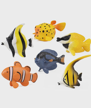 Plastic Dieren Speelgoed Collectie: Zee, Land & Insecten Miniatuur Set voor Kinderen