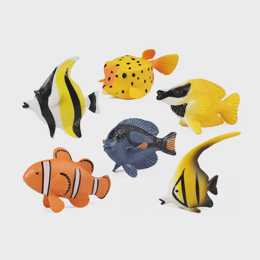 Plastic Dieren Speelgoed Collectie: Zee, Land & Insecten Miniatuur Set voor Kinderen