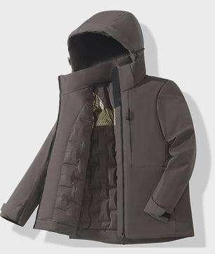 Unisex Waterdichte Fleece Winterjas - Winddicht, Thermisch & Ademend