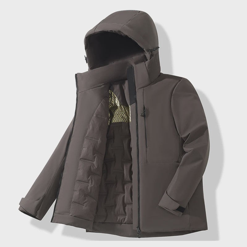 Unisex Waterdichte Fleece Winterjas - Winddicht, Thermisch & Ademend