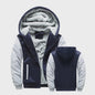 Warme Heren Winterjas met Fleece Voering en Capuchon - Casual Sportief Buitenjack
