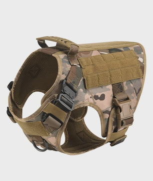 Tactisch Hondentuig voor Training & Werk - Militair Stijl Vest voor Grote Honden