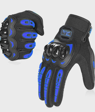 Waterdichte Motorhandschoenen met Touchscreen & Bescherming - Anti-val & Anti-slip