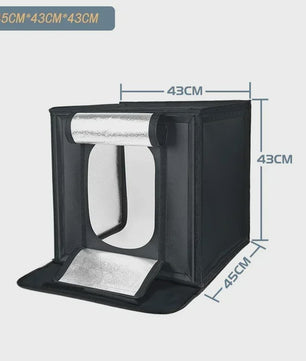 Draagbare Fotostudio Lightbox met Kleuren Achtergronden - Ideaal voor Productfotografie