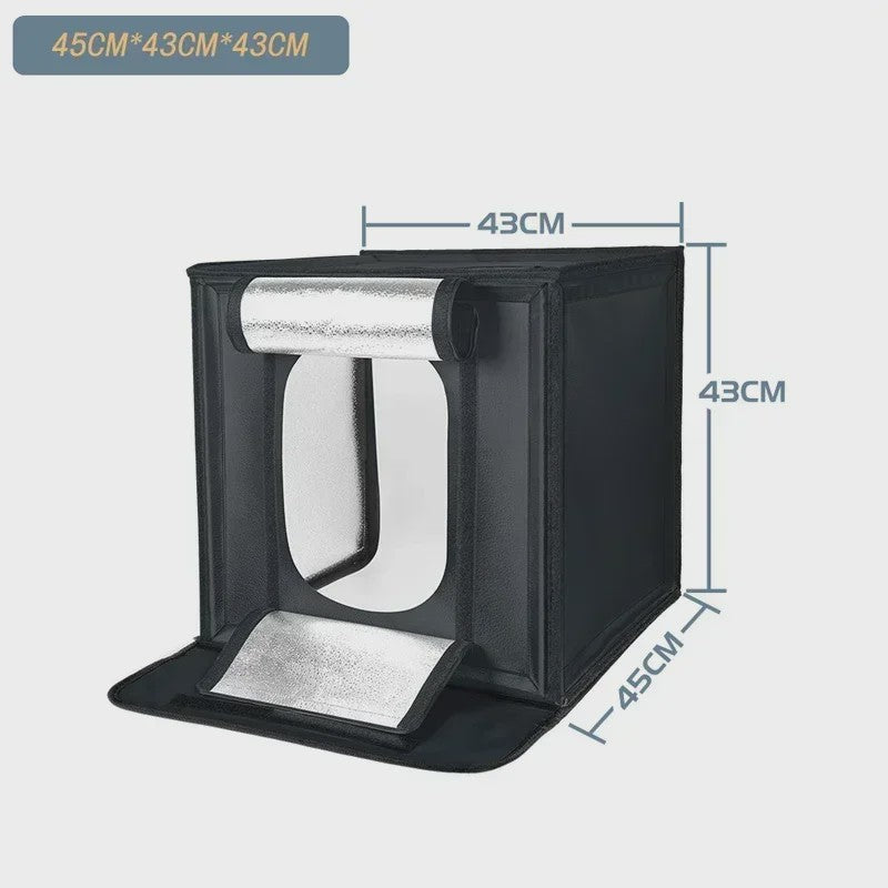 Draagbare Fotostudio Lightbox met Kleuren Achtergronden - Ideaal voor Productfotografie
