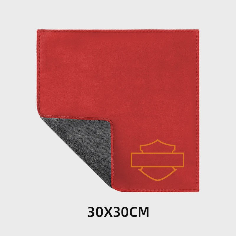 Set van 2 Harley Davidson Microvezel Doeken - Soft Drying Cloth voor Auto & Motor