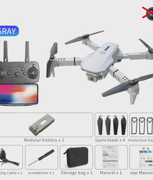 E88 Pro Max Drone: Opvouwbare Quadcopter met 4K Camera, Optische Flow en Beginnersvriendelijke Functies