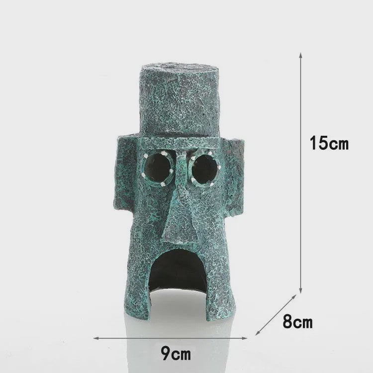 SpongeBob Actiefiguren & Aquarium Decoratie Set - Kinderfeest Cadeau