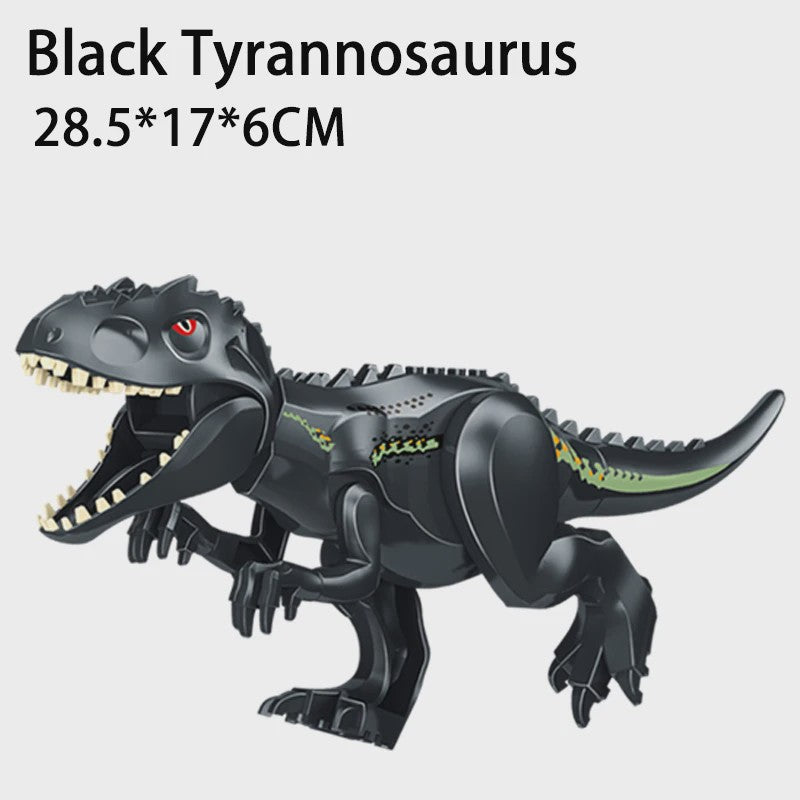 Grote Bouwblok Dinosaurus Speelgoed - Indominus Rex & Tyrannosaurus Rex Modellen