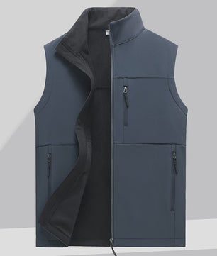 Heren Softshell Gevoerd Vest - Waterdicht, Winddicht & Warm