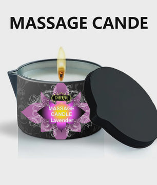 Luxe Massage Olie Kaars - Aromatherapie voor Ontspanning & Huidverzorging