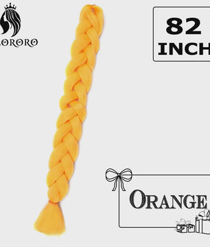 Alororo Jumbo Braids Haarverlenging - 82 Inch Synthetisch Hittebestendig Vlecht Haar