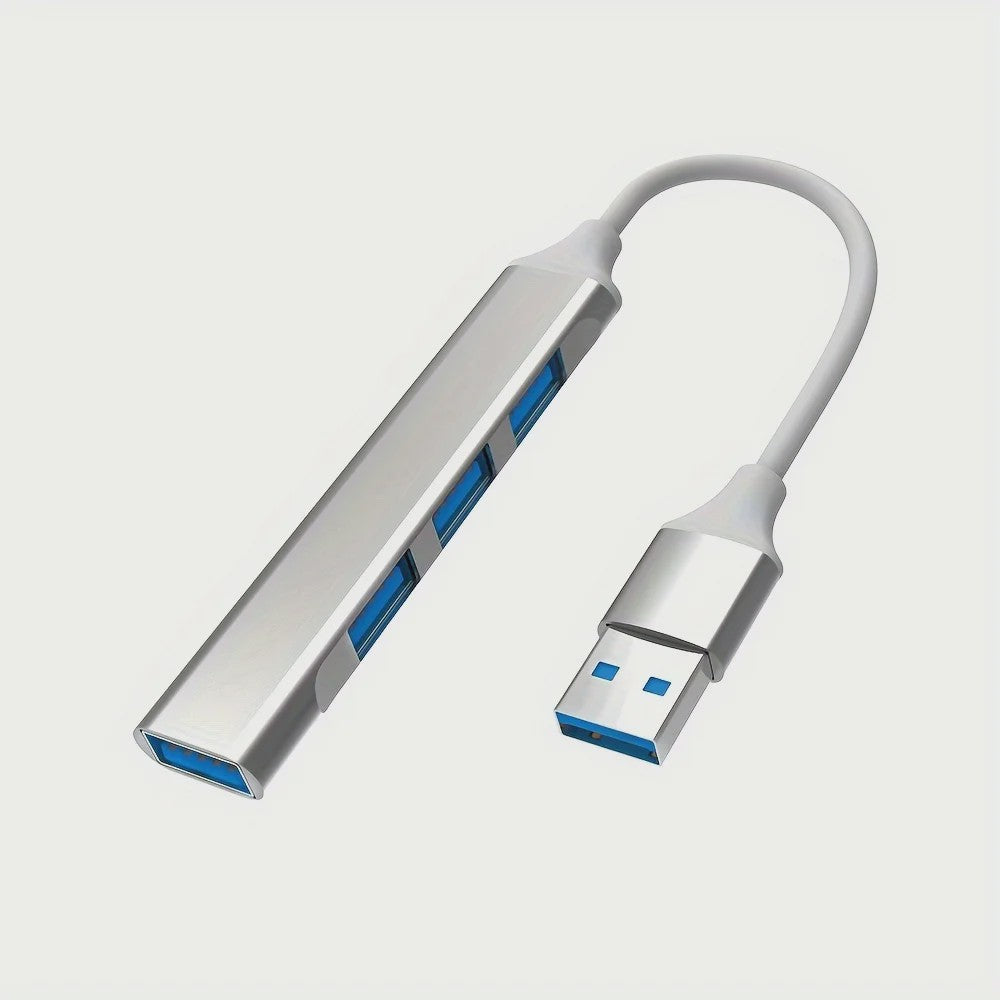 USB-C Hub 4-Poorts Multi-Splitter met OTG Functie voor Laptops en Smartphones