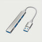 USB-C Hub 4-Poorts Multi-Splitter met OTG Functie voor Laptops en Smartphones