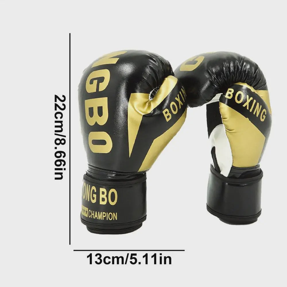 Kinder Bokshandschoenen Leer - Training, Sparring & Fitness - Set van 2