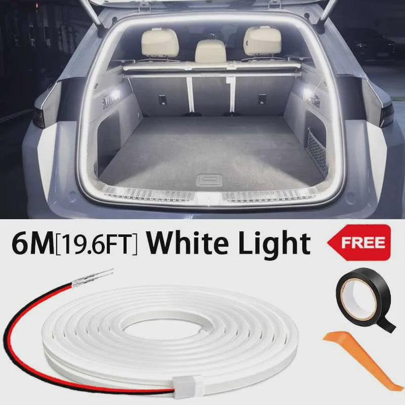 Automatisch Sensende Kofferbak LED Strip - Sfeerverlichting met Draadloze Installatie